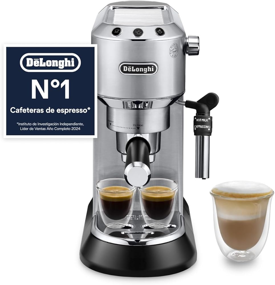 De'Longhi Dedica EC685 cafetera espresso manual acero inoxidable